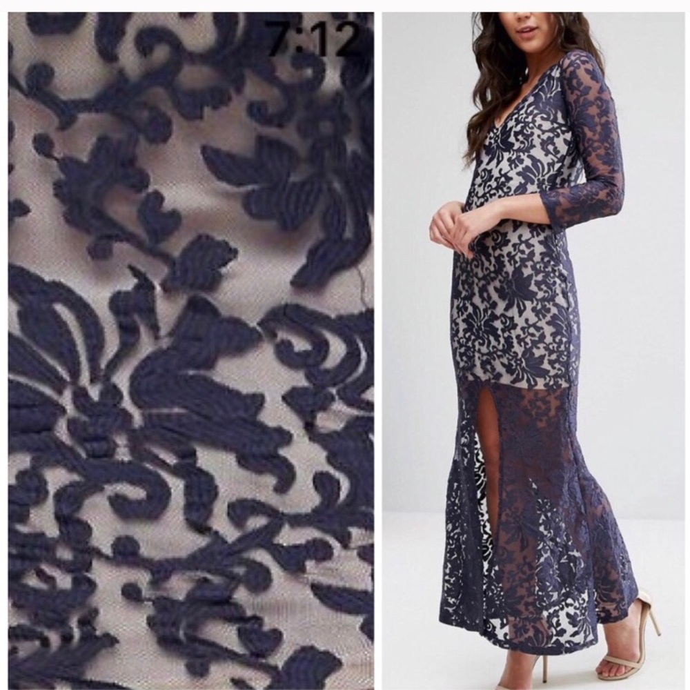 Asos sexy midi dress